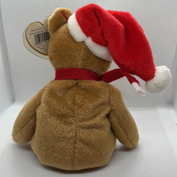 1997 Christmas Teddy Beanie Baby —RARE & UNIQUE ERRORS - Picture 5 of 10